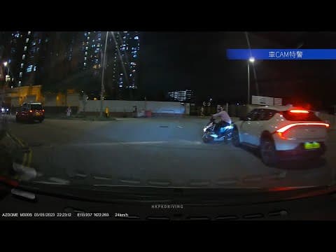 車CAM直擊 - 逸東街迴旋處 JS498 46撞26