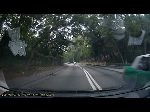 馬路炸彈系列：小路出大路俾貨車檔視線 車CAM直擊