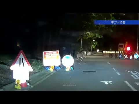 車CAM直擊 - 野豬出沒注意 烏溪沙海星灣