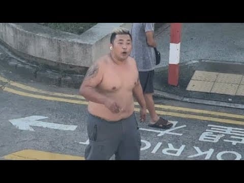 直擊 - PL196 貨車佬停單線路阻住巴士行仲聲大夾惡  Diu巴士司機LM