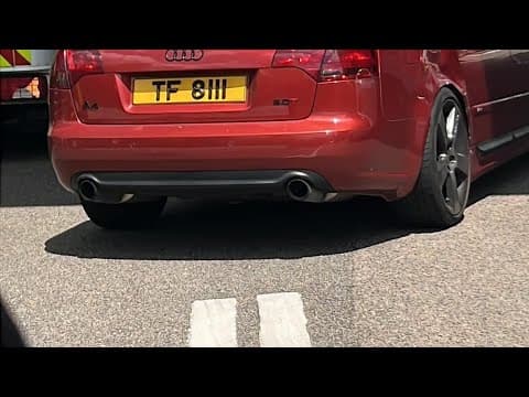 車CAM直擊 - 大涌道迴旋處 私家車直入被撞