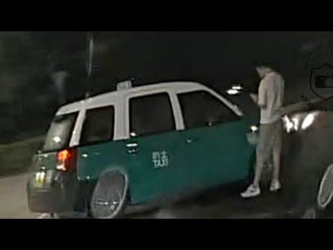 車CAM直擊 - (意外後現場) 肚餓要食草？