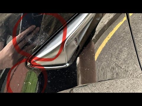 車CAM直擊 - 石門 單車友撞花私家車 舉下手想就咁走咗去