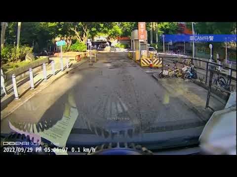 車CAM直擊 - 誰勝誰負？富亨邨Jazz撞貨Van