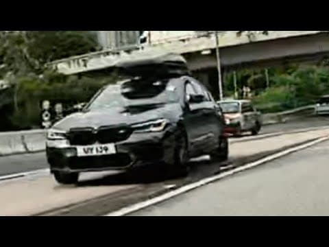 車CAM直擊 - 前面兩盞燈轉得返 阿姐你咪cut影線啦
