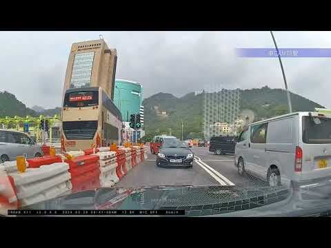 車CAM直擊 - 三個福祿壽，後邊兩架車懵吓懵吓跟住一齊入錯線