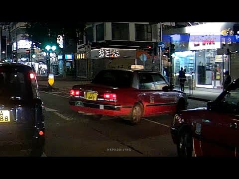 車CAM直擊 - DC9 旺角道橫跨4線 誓要硬cut去最右出上海街