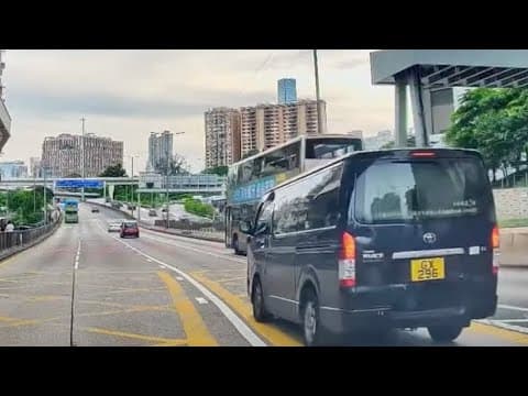 車CAM直擊 - 又係蕪湖街呢支燈 🥶🥶 貨Van 衝紅燈 