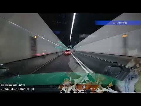 車CAM直擊 - 中港L勁趕時間 城隧內連續扒兩架26