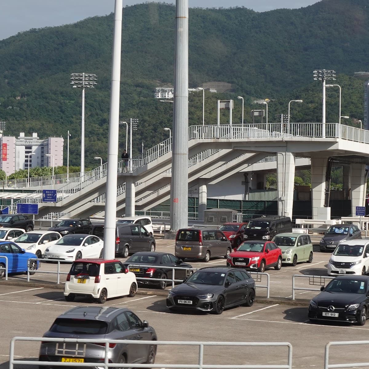 沙田彭福公園停車場 (沙田馬場) 實景照片 1