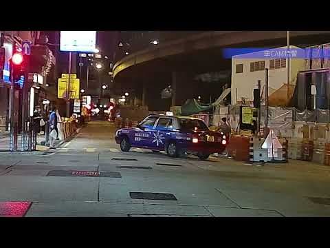 車CAM直擊 - 上海街甘肅街交界 的士意外撞到輪椅