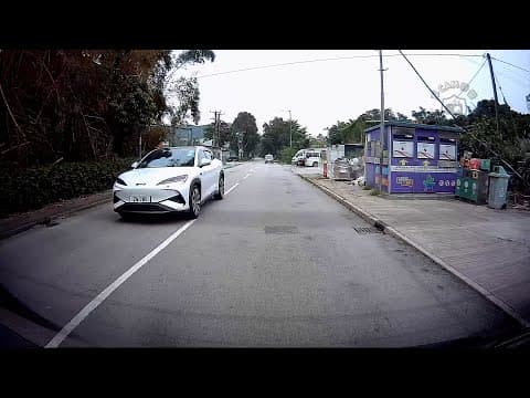 車CAM直擊 - ZW781 逆線雙白超車危險駕駛，告你係提你小心駛得萬年船