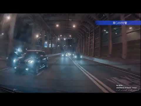 車CAM直擊 - 4/22 晚屯門慧景閣對出 兩車相撞事發經過