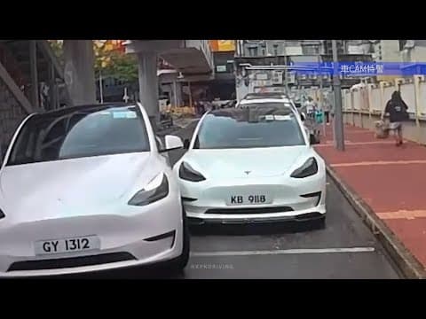 車CAM直擊 - KB9118 你係福來邨香車街錶位被 GY1312 撞到