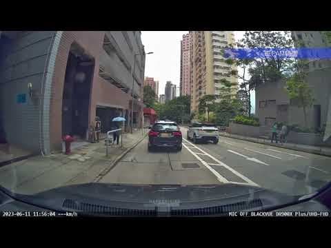 車CAM直擊 - RE683 大坑道逆線雙白扒頭，咁急趕去邊？