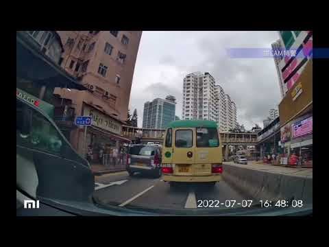 車CAM直擊 - 二線轉三線，小巴大蝦細？