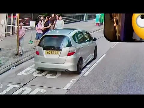 車CAM直擊 - YC6653 燈你就死都唔肯打架啦，收慢晒都唔一早cut，到前面郁你先嚟硬cut，仲要愈呠愈行