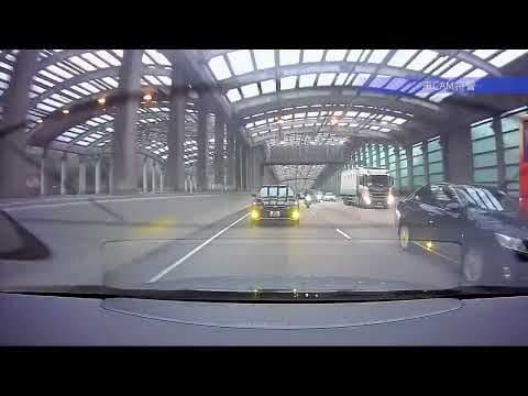 車CAM直擊 - 屯公五車串燒 鐵騎士倒地 事發經過