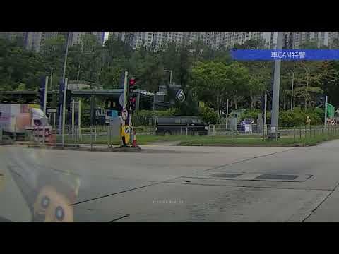 車CAM直擊 - 寶康路北行往翠林燈位，尾燈貨車追撞意外事件 #小心駕駛