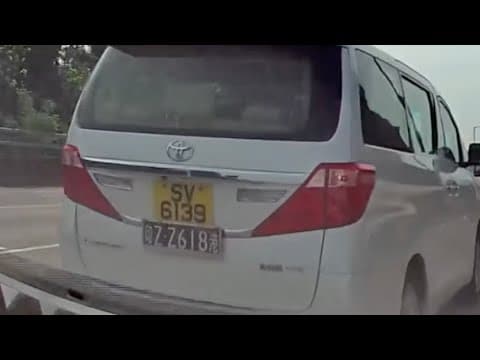 車CAM直擊 - (無前傳) 快線過緊車好地地殺出一隻中港L佛 SV6139