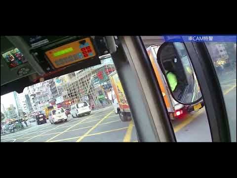 車CAM直擊 - 淘寶牌貨車司機，唔打燈硬cut巴士