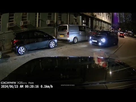 車CAM直擊 - PV3690 逆線行駛 龍崗道