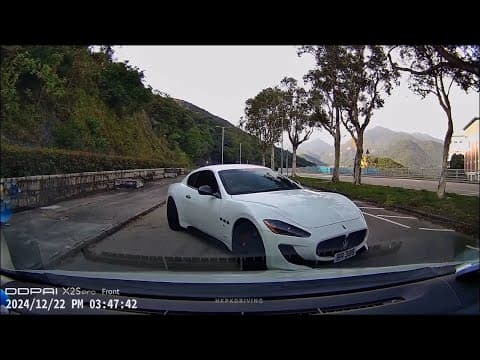 車CAM直擊 - 瑪莎一入彎尻衝甩尾 😂 同大家Say個Hi先~