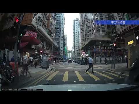 車CAM直擊 - 死神來了 寶其利街天降飛窗 只差一點點擊中途人