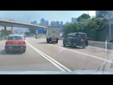 車CAM直擊 - 貨車佬你咁樣好危險姐！除咗過兩次海，有無方法掉頭？