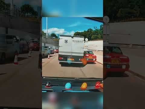 東隧之戰！貨車大戰的士！ #車cam #hk #香港 #交通意外 #gta #極速 #車cam直擊 #頭文字d #交通警 #香港車cam #shorts