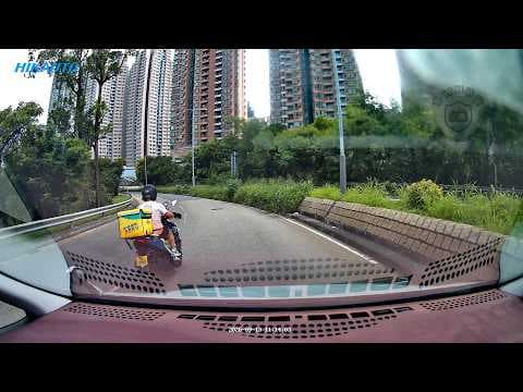 車CAM直擊 - VL1069 掛住睇電話，慢慢行拉龍