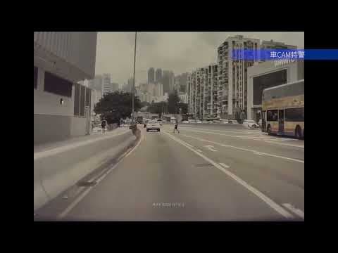 車CAM直擊 - 告士打道 橫跨十二條行車線搬貨 你真係搵命搏😱