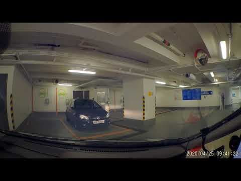 香港停車場巡禮 - 伊利沙伯醫院室內訪客車場