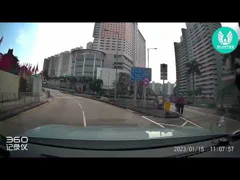 車cam直擊 |  壽星婆過馬路 關關難過年年過 你嚇我唔到