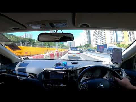 第一身視覺駕駛 沙田新城市中央廣場去彭福公園 | POV Driving Shatin Homesquare to Penfold Park 4K Resolution POV Driving