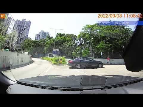 車CAM直擊 - 順泰道呢個位真係小心啲 成日有車逆線行駛