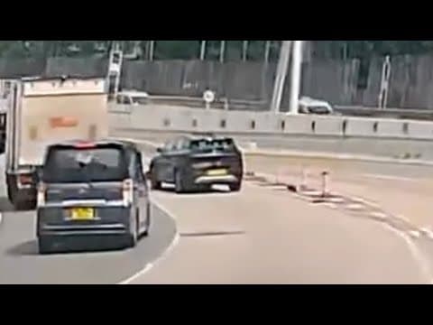 車CAM直擊 - 其實呢個位行錯咗係咪兜好遠？雪糕筒死得好慘
