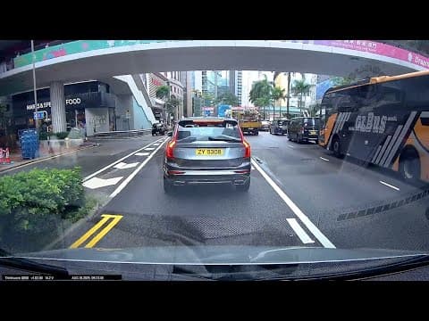 車CAM直擊 - P牌已經識偷雞入柯布連道 要好好教育下你