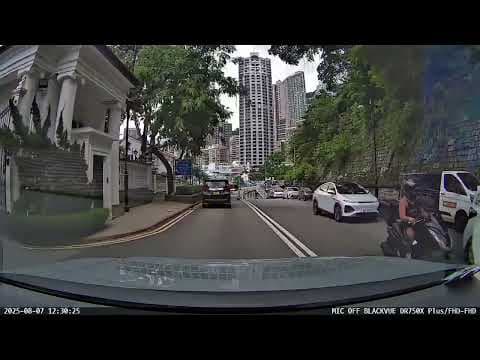 車CAM直擊 - 有冇人影到呢架癡線L佛？上亞厘畢道逆線落花園道