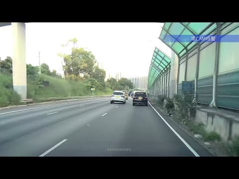 車CAM直擊 - 國慶前夕跳個舞先（可惜見到已經嚇親，影唔到個車牌）