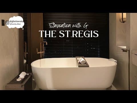 【Staycation】The St.Regis Hong Kong｜香港瑞吉酒店｜Room Tour