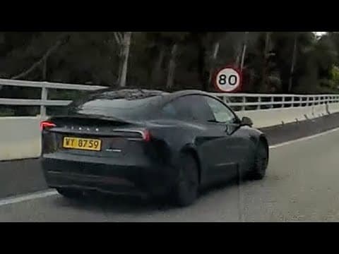 車CAM直擊 - Tesla師兄示範路肩爬頭