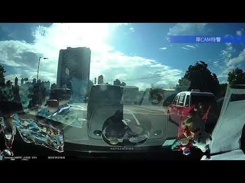 車CAM直擊 - 欖喜路近公奄路 經常有車逆線駛出 的士BB爭啲就貪快得慢 😶