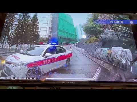 車CAM直擊 - 阿蛇寧自炒不追撞！敬個禮先！