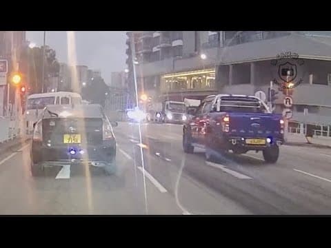 車CAM直擊 - 衝燈孖寶 紅綠燈元朗國不合用 
