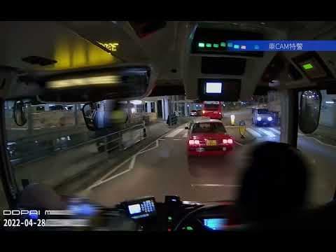 車CAM直擊 - PK的士佬你好趕？從後衝上嚟係斑馬線範圍扒頭