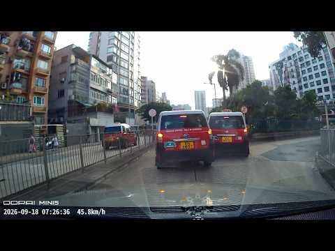 車CAM直擊 - 狗咬狗骨🫢 界限界的士收掣不及撞的士
