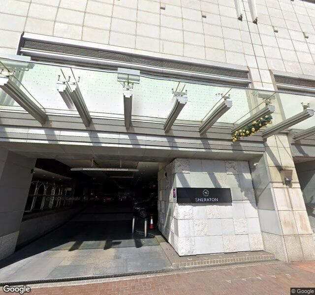 香港喜來登酒店停車場