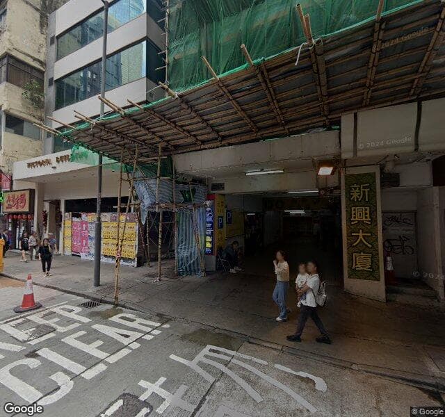旺角新興大廈停車場