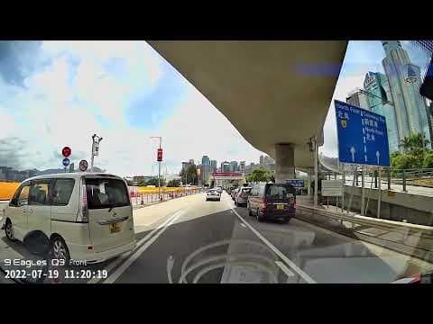 車CAM直擊 - 大地任我行 紅隧往九龍逆線行巴士線出灣仔